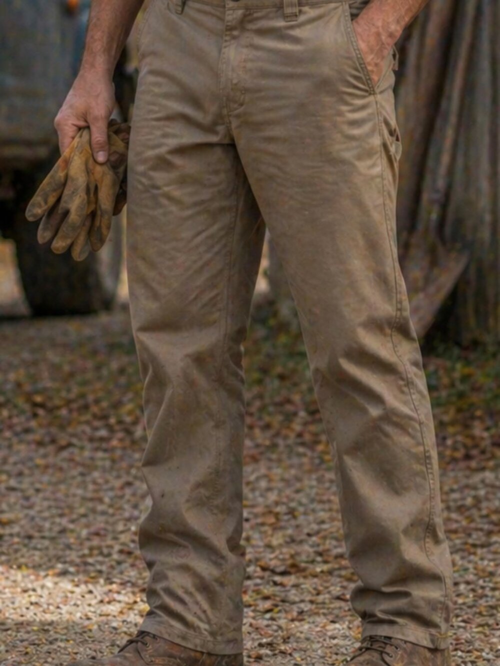 Noble Outfitters Flex Canvas Men’s Work Pant 42x30 Rough Ranch Utility Khaki New